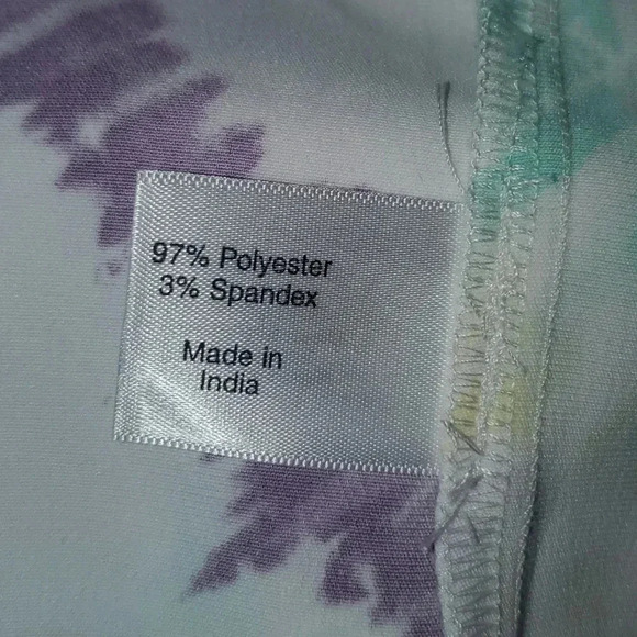 Lane Bryant Colorful Tie Dye Slip Dress Size 26 NWT - Picture 12 of 13